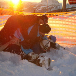 Snowboarden in Hochfilzen 01-2005