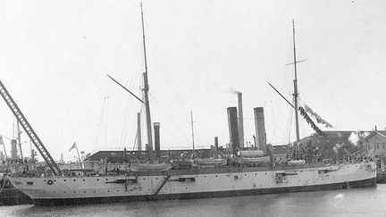 USS Denver C-14 in October 1904