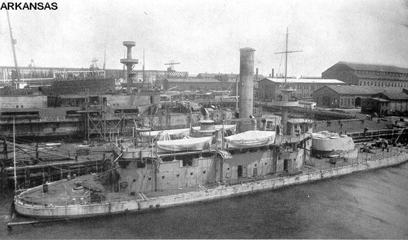 Fitting out at Newport News VA, prior to commissioning. Date unknown.