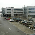 TZE Haupteingang Parkplatz
